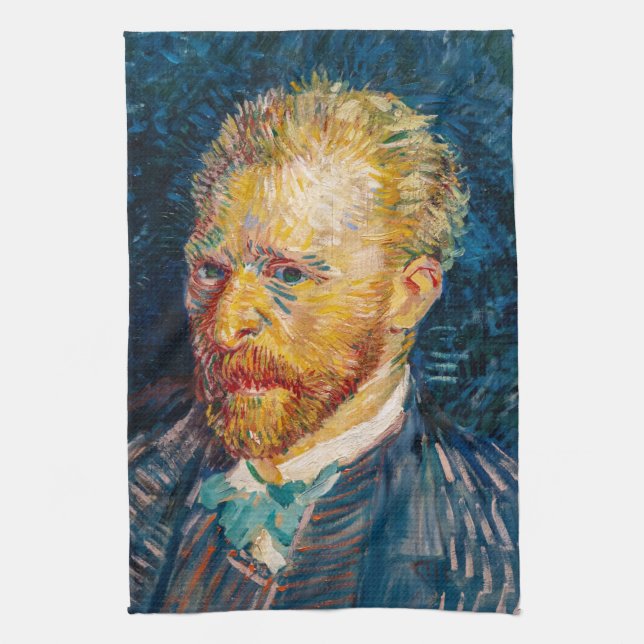 Vincent Van Gogh - Self-Porträtt Kökshandduk (Vertikal)