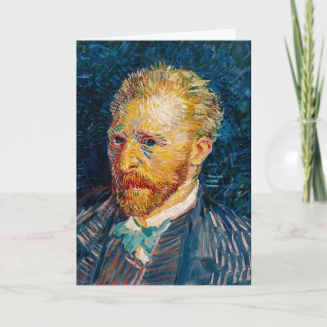 Vincent Van Gogh - Self-Porträtt Kort (Framsida)