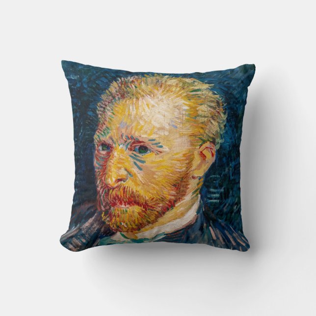 Vincent Van Gogh - Self-Porträtt Kudde (Framsida)
