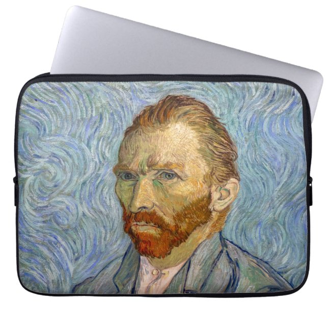 Vincent Van Gogh - Self-Porträtt Laptop Fodral (Framsidan)