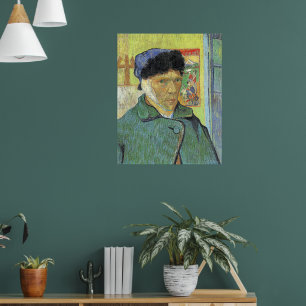 Vincent van Gogh, Self-Porträtt med Bandaged Ear, Poster