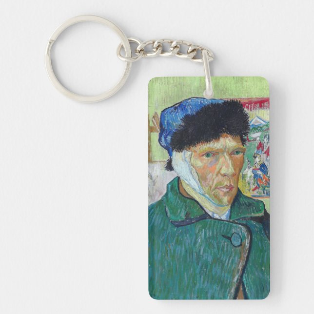Vincent van Gogh - Self-porträtt med förbandat öra (Framsidan)