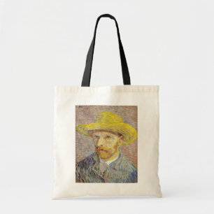 Vincent van Gogh - Self-porträtt med Straw Hat Tygkasse