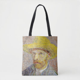Vincent van Gogh - Self-porträtt med Straw Hat Tygkasse