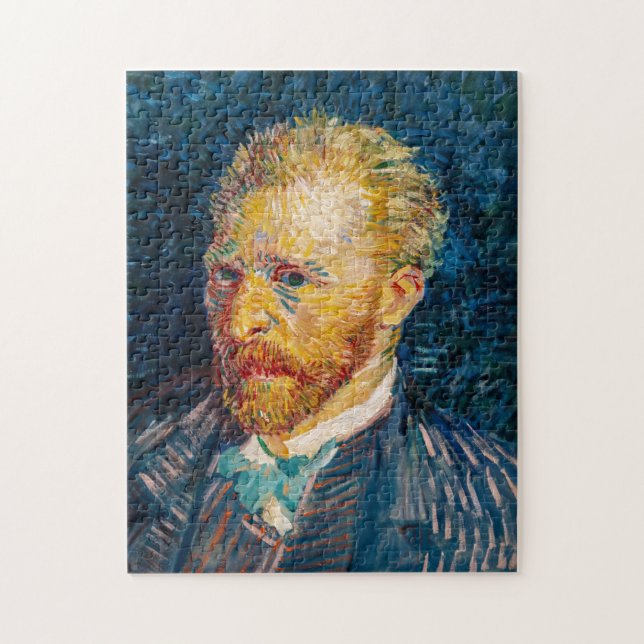 Vincent Van Gogh - Self-Porträtt Pussel (Vertikal)