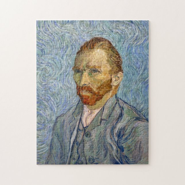 Vincent Van Gogh - Self-Porträtt Pussel (Vertikal)