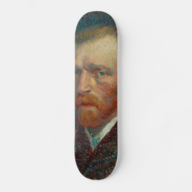 Vincent Van Gogh Self-Porträtt Skateboard Bräda 21,5 Cm (Framsida)