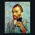 Vincent Van Gogh Selfie Cellphone Självporträtt Poster<br><div class="desc">Sprida konsten med den här roliga och originella Van Gogh Selfie med Cellphone. Digitalt retuscherat och förbättrat för högkvalitativ utskrift - du hittar inget annat på den här bran.</div>