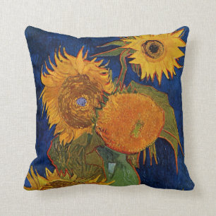 Vincent van Gogh Sex Sunblommor GalleryHD Fine Art Kudde