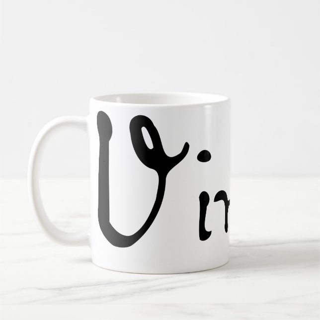 Vincent Van Gogh Signatur Kaffemugg (Vänster)