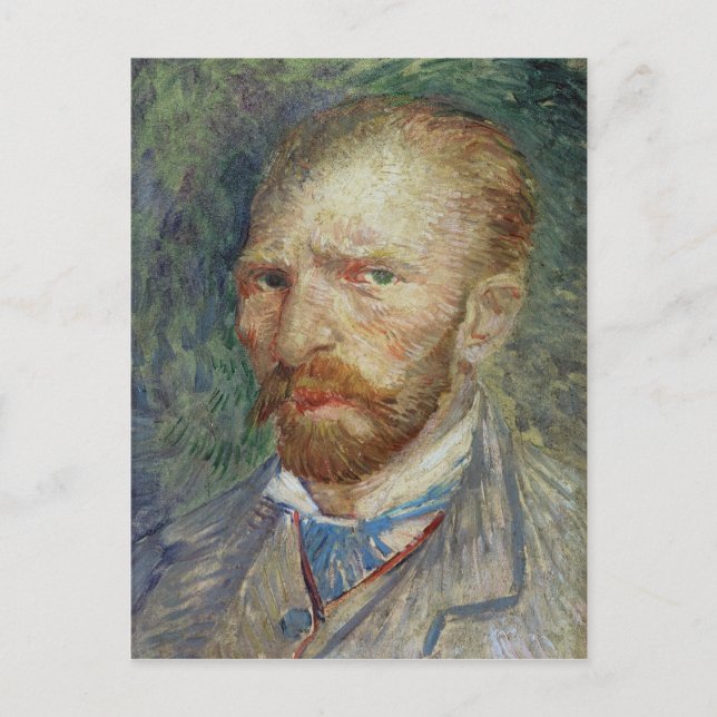 Vincent Van Gogh | självporträtt, 1887 Vykort (Framsida)