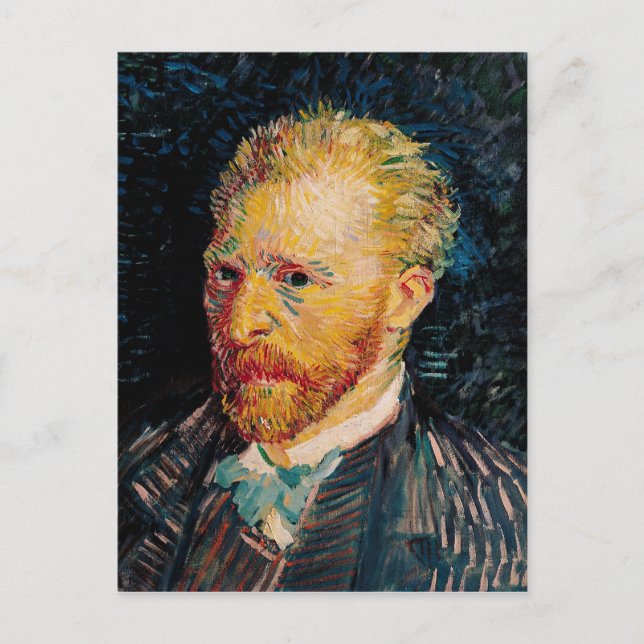Vincent van Gogh | Självporträtt, 1887 Vykort (Framsida)