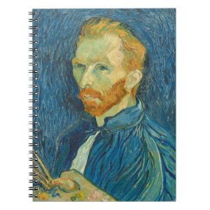 Vincent van Gogh Självporträtt, 1889 Anteckningsbok Med Spiral
