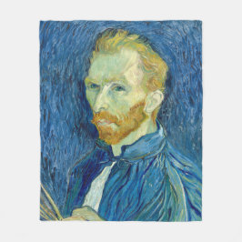 Vincent Van Gogh Självporträtt 1889 Fleecefilt