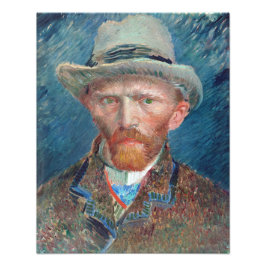 Vincent Van Gogh Självporträtt 1889 Fototryck
