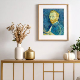 Vincent Van Gogh Självporträtt 1889 Fototryck