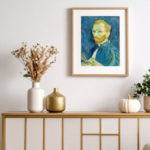 Vincent Van Gogh Självporträtt 1889 Fototryck