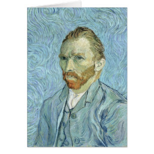 Vincent van Gogh  Självporträtt, 1889 Hälsningskort