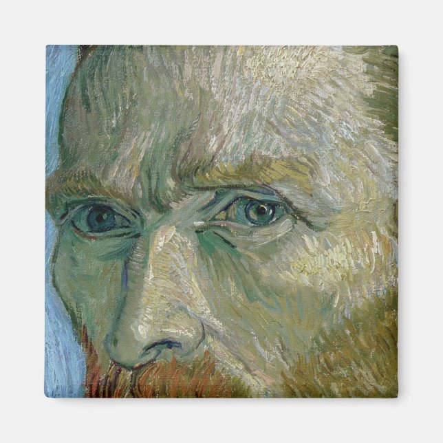 Vincent van Gogh | Självporträtt, 1889 Magnet (Framsidan)