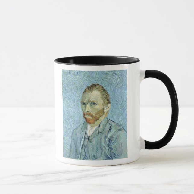 Vincent Van Gogh | självporträtt, 1889 Mugg (Höger)