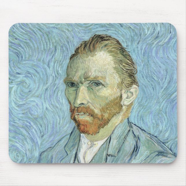 Vincent Van Gogh | självporträtt, 1889 Musmatta (Framsidan)