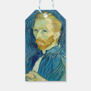 Vincent Van Gogh Självporträtt 1889 Presentetikett