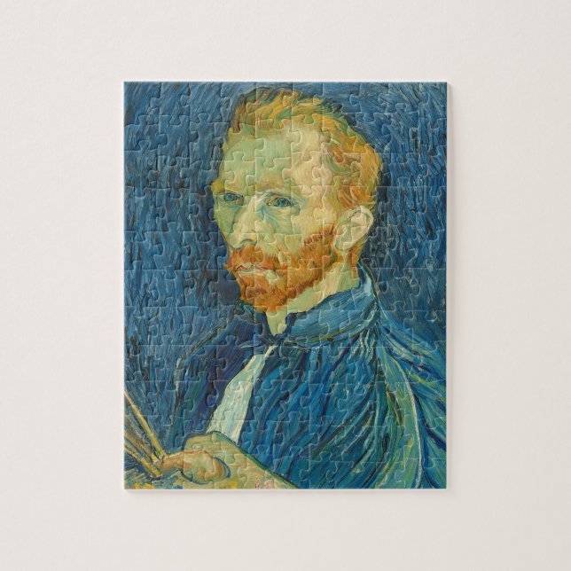 Vincent van Gogh | Självporträtt, 1889 Pussel (Vertikal)