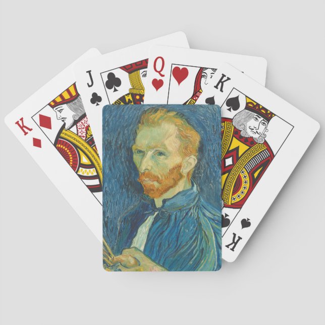 Vincent van Gogh | Självporträtt, 1889 Spel Kort (Baksidan)
