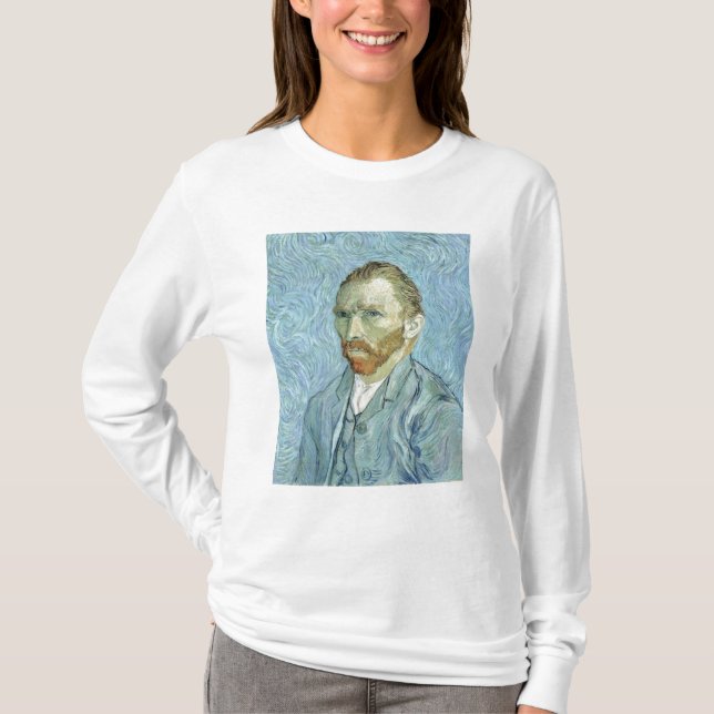 Vincent Van Gogh | självporträtt, 1889 Tee Shirt (Framsida)