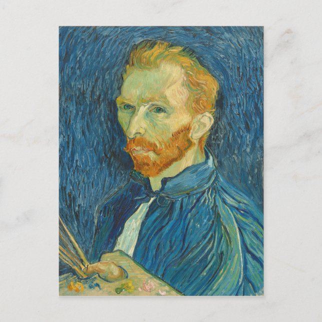 Vincent van Gogh | Självporträtt, 1889 Vykort (Framsida)