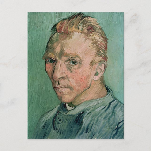 Vincent van Gogh | Självporträtt, 1889 Vykort (Framsida)