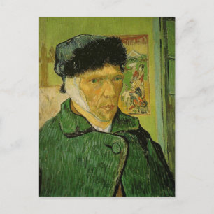 Vincent Van Gogh Självporträtt Bandaged Ear Vykort