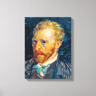 Vincent Van Gogh - Självporträtt Canvastryck