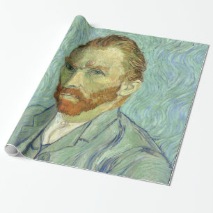 Vincent Van Gogh Självporträtt Fine Art Painting Presentpapper