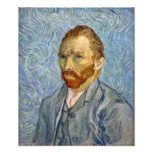 Vincent Van Gogh - Självporträtt Fototryck