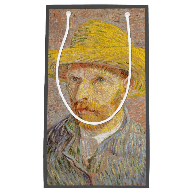 Vincent Van Gogh Självporträtt impressionistisk må (Framsidan)