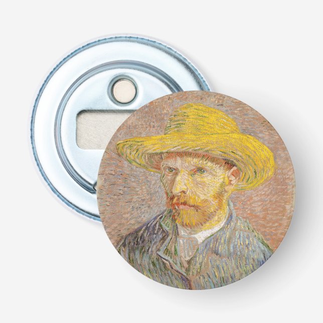 Vincent Van Gogh Självporträtt impressionistisk må Flasköppnare (Framsidan)