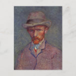 Vincent Van Gogh Självporträtt Kostym Vykort<br><div class="desc">Det här är en självporträtt av Vincent Van Gogh som bär kostym.</div>
