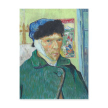 Vincent Van Gogh Självporträtt med Bandaged Ear