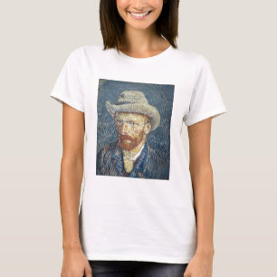 Vincent van Gogh Självporträtt med Felt Hat Tröja