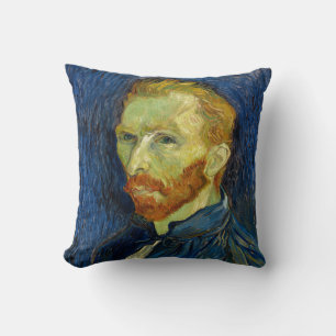Vincent Van Gogh Självporträtt med Palette Kudde