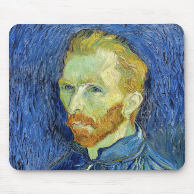 Vincent van Gogh - Självporträtt med Palette Musmatta (Framsidan)