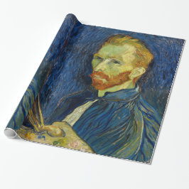 Vincent Van Gogh Självporträtt med Palette Presentpapper