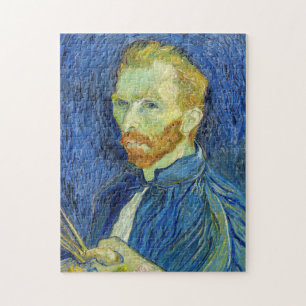 Vincent van Gogh - Självporträtt med Palette Pussel