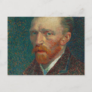 Vincent Van Gogh - Självporträtt Painting Vykort