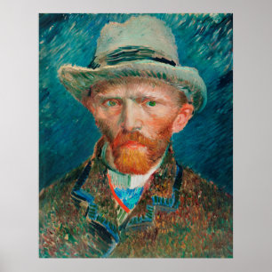 Vincent Van Gogh Självporträtt Poster
