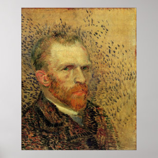 Vincent Van Gogh Självporträtt Poster