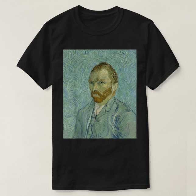 Vincent van Gogh Självporträtt T Shirt (Design framsida)