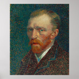 Vincent Van Gogh, Självporträtt Vår 1887 Poster