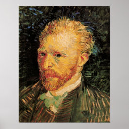 Vincent van Gogh Självporträtt, Vintage Fine Art Poster